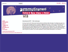 Tablet Screenshot of festivalammutinamenti.org